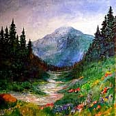 Весна в горах