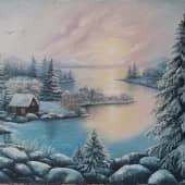 Морозная тишина.