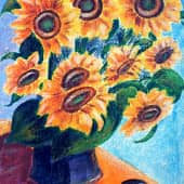 Срезанные подсолнухи