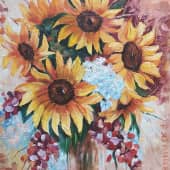 Солнечные подсолнухи