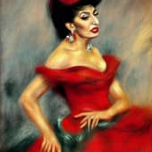 Мария Каллас в опере Кармен