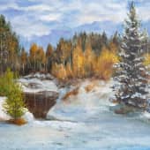 Зимний день