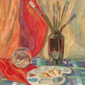 Натюрморт художника