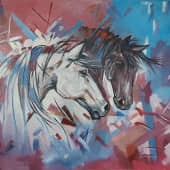 Пара лошадей