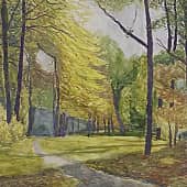 АВГУСТОВСКАЯ ТИШИНА В ПАРКЕ.