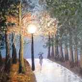 ночная аллея