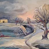 Вечер в Александровском парке Царского Села (с мыслями о весне 1917 года)