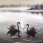 Утро туманное....Китч.