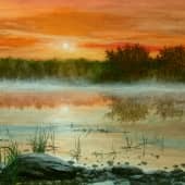 Туманый закат