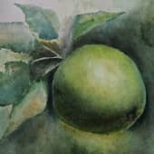 Зеленое яблоко