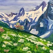 Цветы в горах