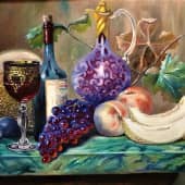 Натюрморт с дыней