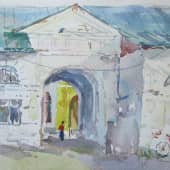 Торговые рядя в Костроме.