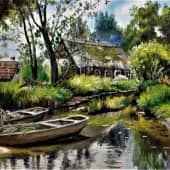 Деревенский пейзаж