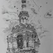 Церковь в Ялте  A Church in Yalta