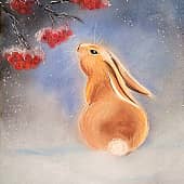 Рождественский зайчик