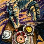 Утренний кот