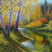 Осень в октябре.