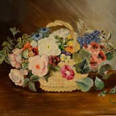 Корзина с цветами