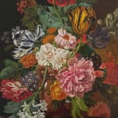 Цветы в вазе.