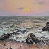 На закате...