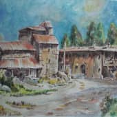 Старое строение.