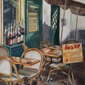 Бар на Монмартре,  Париж.