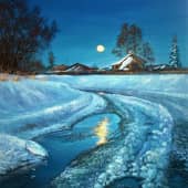 Ещё морозит....            По ночам трещит ледок,                  Но в воздухе весна