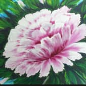 Розовые пионы