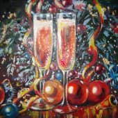 Новогодний натюрморт.Вкусное настроение.