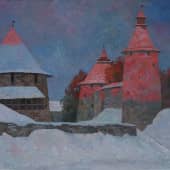 Псков. Холодный рассвет