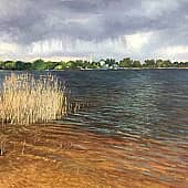 Дождь надвигается.