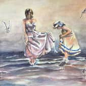 Море, чайки и ....