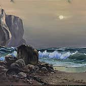 Вечер на заливе