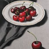 Черешня в тарелке