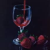 Клубника и вино