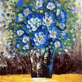 ваза с цветами