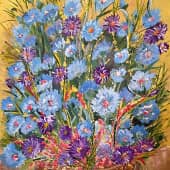 Васильковая бирюза