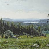 ,,Лесные дали". И.И.Шишкин