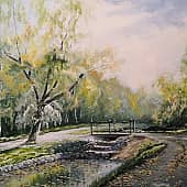 Пейзаж Парк Сокольники