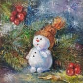 Лакомство для снеговика