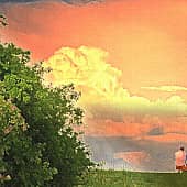 Любоваться закатом