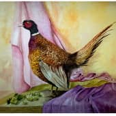 Фазан с виноградом