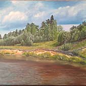 А на том берегу...