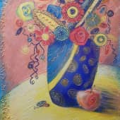 Натюрморт с яблоком