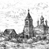 Русская деревушка #3