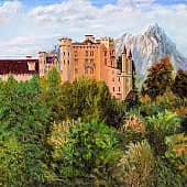 Замок Хоэншвангау в Баварии