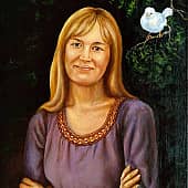 Портрет с белым воробьем  Portrait with White Sparrow