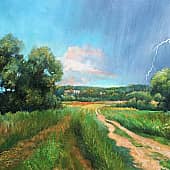 Средь неба ясного  Вдруг грянул гром... Да. Август-он такой!