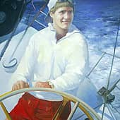 ЮНОША НА ЯХТЕ